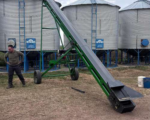 Noria Transportadora 10mts X 30cm a Explosión Manescotto