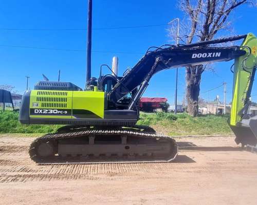 Excavadora Dooxin DX230-PC9 Motor Cummins 180hp — Nueva 0km