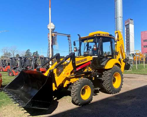 Retro Pala Michigan 4wd-101/25ii Perkins 100 HP Carraro