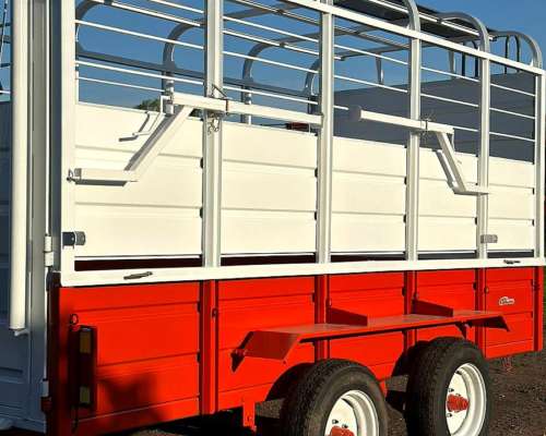 Oportunidad Jaula Vaquera 4 Mts Desmontable Apta Senasa