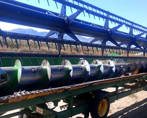 John Deere 635f de 35 Pies Doble Bocha