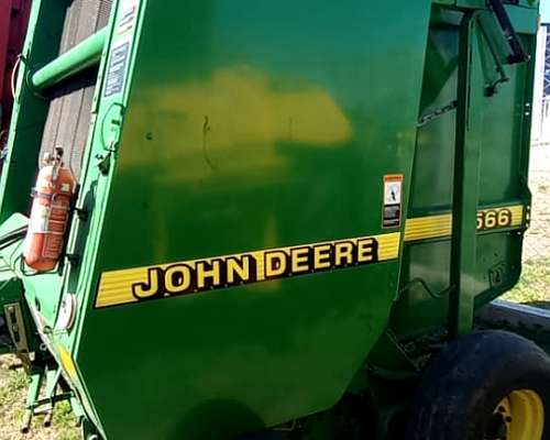 Rotoenfardadora John Deere 566 año 2000