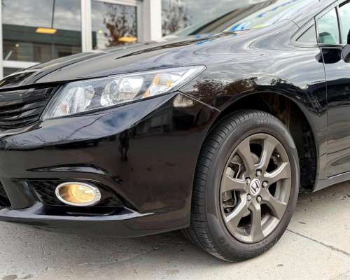 Honda Civic EXS A/T año 2013 Negro Super Recomendable