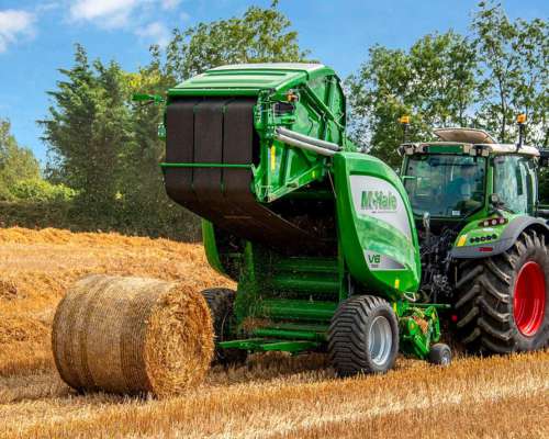 Rotoenfardadora Mchale V6 750 Cámara Variable y Cutter 15