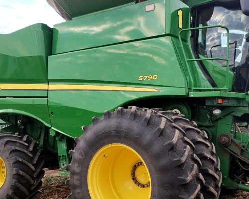 John Deere S790 DD 745 FD. Piloto y Mapeo. 5500-3800 Hs