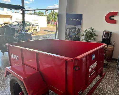Acoplado Gentili 1,80 X 1,20 con Barandas 0,50 Engomado