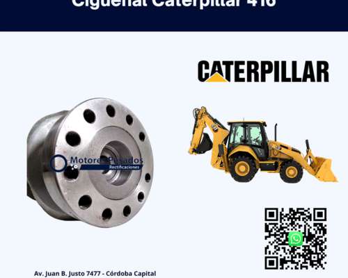 Cigueñal Caterpillar Retroexcavadora 416