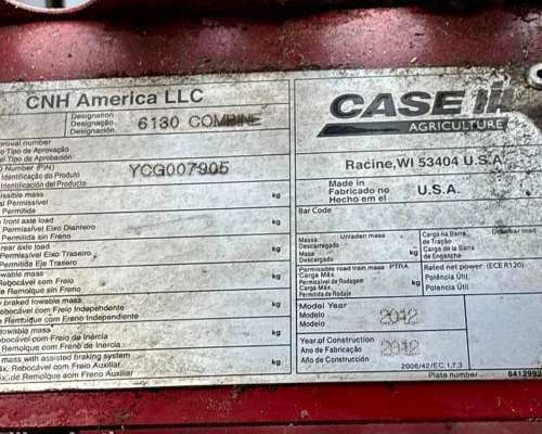 Case IH 6130 año 2012