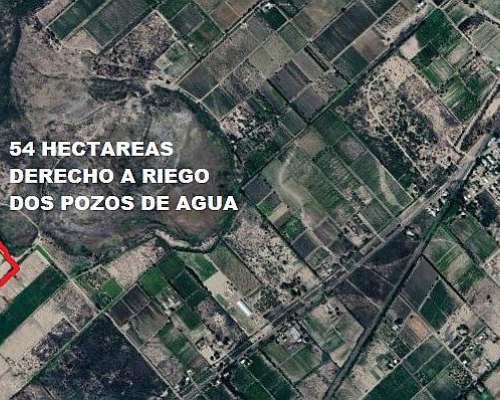Vendo Finca de 54 Hectares con Agua