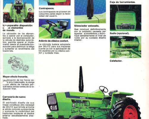 Deutz AX100 Traccion Simple