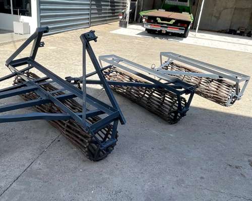 Rolo Desterronador Usado de 3 Cuerpos