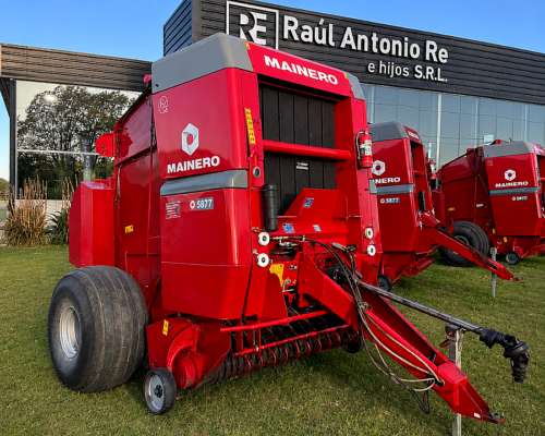 Rotoenfardadora Mainero 5877 con Atador RED
