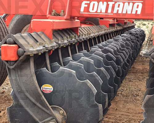 Fontana Raptor 7400 7,5 Mts de Ancho de Labor, Discos Nuevos