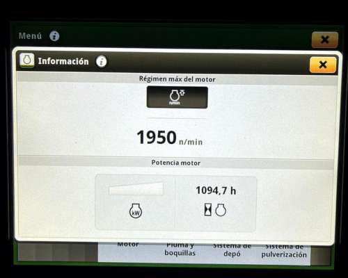 John Deere 4030m. Carbono 36 Mts C/ea. Exact Apply y Cortes