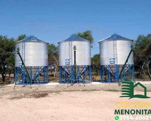 Metalmen Silos Aéreos de 7 a 200 TN - Colonias Menonitas y Metalmen - Agroads