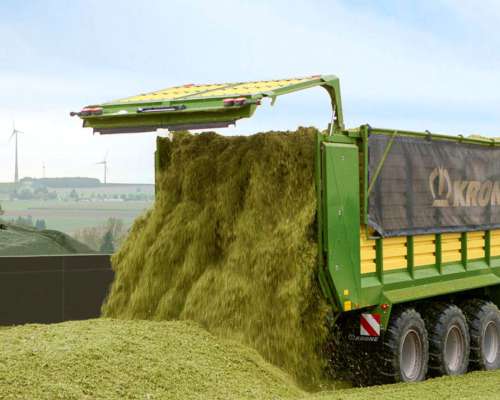 Acoplado Autocargador de Forraje Krone ZX