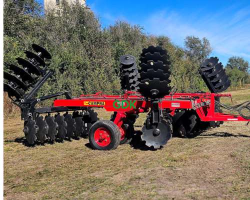 Rastra Desencontrada DAD 150 48 Rebatible . Campra.
