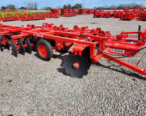 Rastra de Disco Tiro Excéntrico Yomel de 16 Plato 24