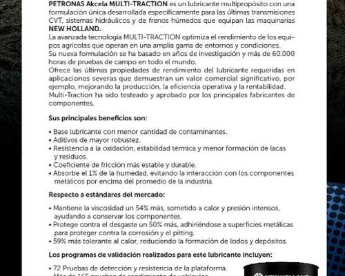 Aceites Petronas New Holland Case el Mejor Precio