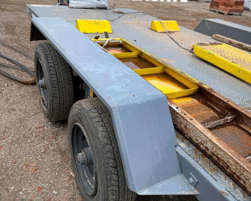 Trailer, Auxilio, Maquinaria, Materiales 6 Toneladas