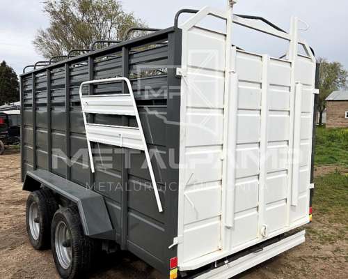 Carro Vaquero. Jaula para Hacienda