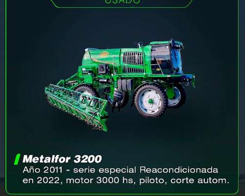 Metalfor 3200 Serie Especial Reacondicionada