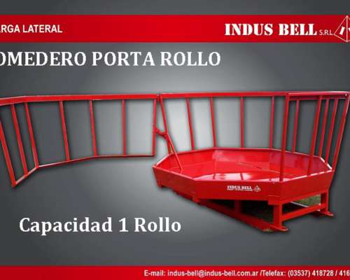 Comedero Porta Rollo CAP 1 Rollos con Puertas