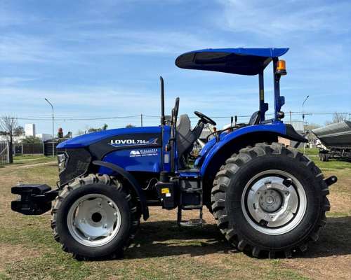 Tractor Lovol Modelo 754 , 75 HP , 4x4, Nuevo.