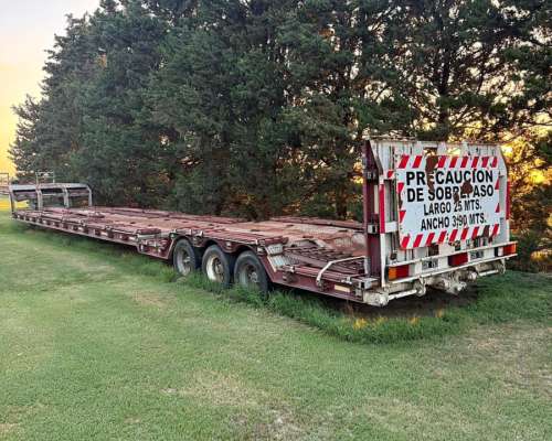 Carreton Agricola Mancini 3 Ejes Camion 3,9 Mts X 20 Mts