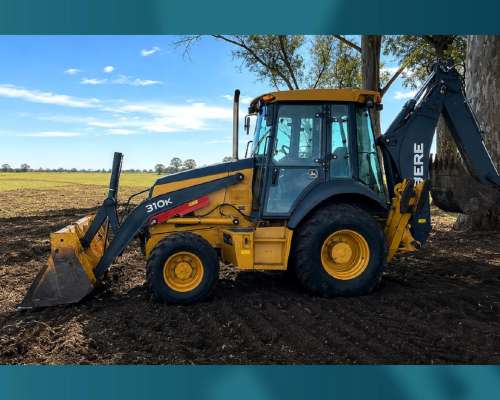 Pala y Retro John Deere 310k (id814)