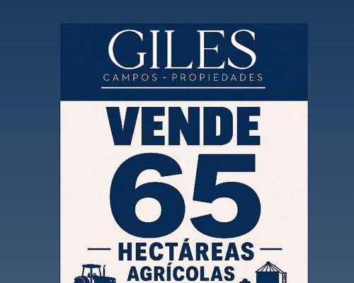 Campo de 65 Hectáreas Agrícolas Capitan Sarmiento