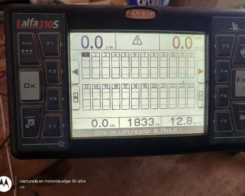 Vendo Monitor de Siembra Arag Hasta 28 Surcos en Exelente ES