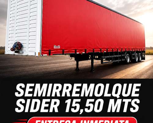 Semi Sider Ombu de 15.50mts Unidad 0 KM. Entrega Inmediata