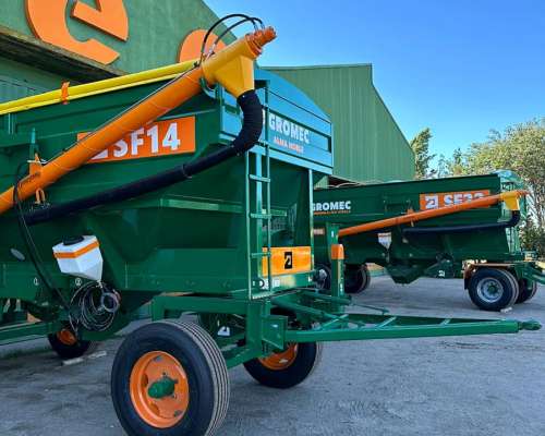 Acoplado Semillas y Fertilizantes C/A 14mil Litros Agromec