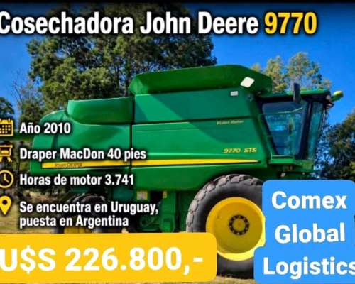 Buscas Cosechadora Nosotros la Importamos por VOS