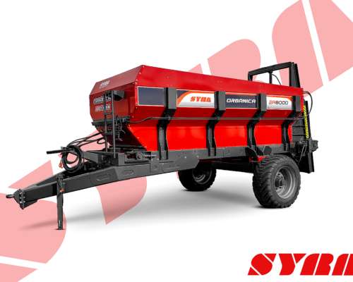 Esparcidor/ Estercolera EA 8.000 Syra - 50% Jun. y 50% Dic.