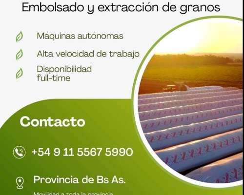 Servicio de Embolsado y Extraccion