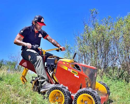 Mini Tractor Cortacésped, Malezas y Arbustos RH001 5X4