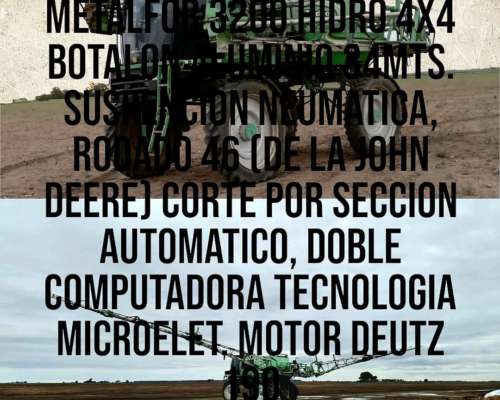 Muy Linda Metalfor 3200 Botalon Alum 34mts