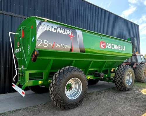 Tolva Autodescargable Ascanelli Magnum+ 28 TN, Nueva.