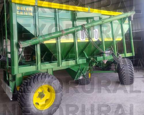 Tolva Belen C.M 14 TN. Carga 16 TN. 2021, Poco Uso. 2 Ejes.