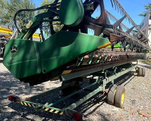 Plataforma John Deere 630f Reparada.