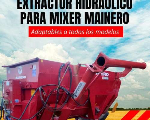 Elevadores a sin -fin para Mixers (hidráulico)