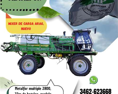 Fumigador Metalfor Multiple 2800