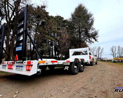 Trailer Semirremolque Balancin Homologado para 4 TN. 2 Ejes