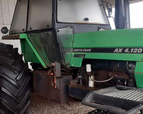 Deutz AX 4,120, con Pala Frontal