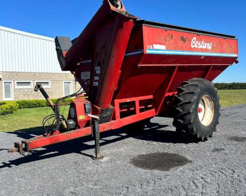 Tolva Autodescargable Cestari de 14 TN con Balanza