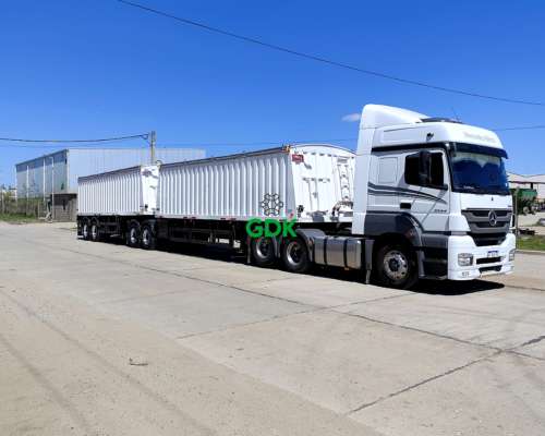 Bitren Semirremolque 2 Ejes Tipo Tolva Cerealera 60 TN. Ombu