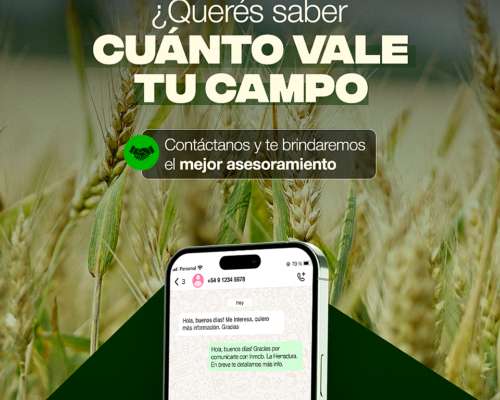 Atención Propietarios Santa FE. Buscamos Campos para Alquila