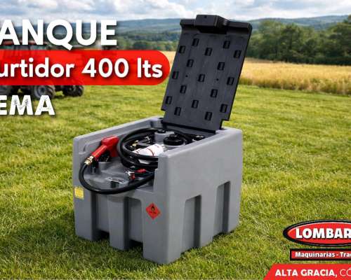 Tanque Combustible con Surtidor 400 Litros